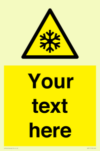 Custom Snowflake Sign